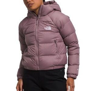 The North Face Mauve Hooded Puffer Jacket